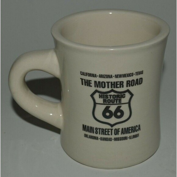 Vintage JITTERS Flagstaff Arizona AZ Route 66 Restaurant Ware Coffee Mug RARE - Picture 3 of 4